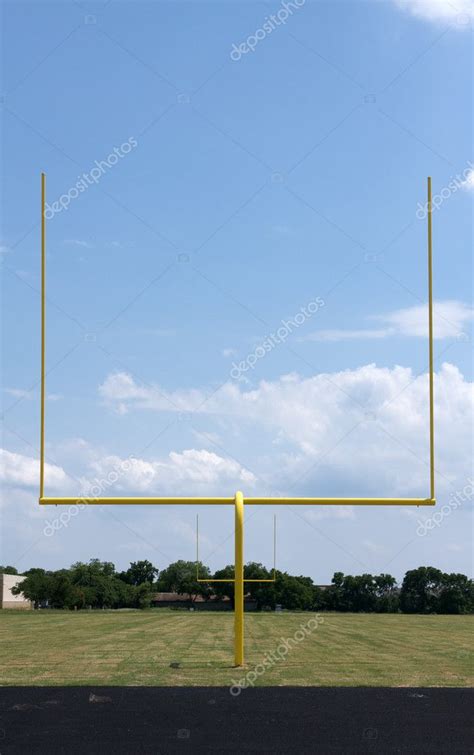 Football Field Goal Posts — Stock Photo © 33ft #6894462