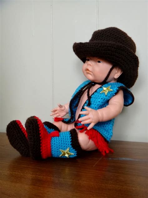 Grandma Swills' Handcrafted Knits: "Ride 'em Cowboy" Handmade Crochet ...