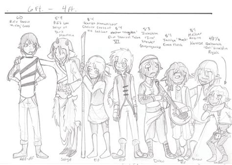 DnD Height Chart by Club-of-the-Satyrs on DeviantArt