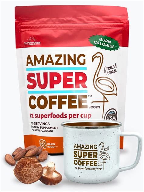 Super Amazing Coffee™ | Official Store - Customer Reviews - Ingredients in 2020 | Superfoods ...