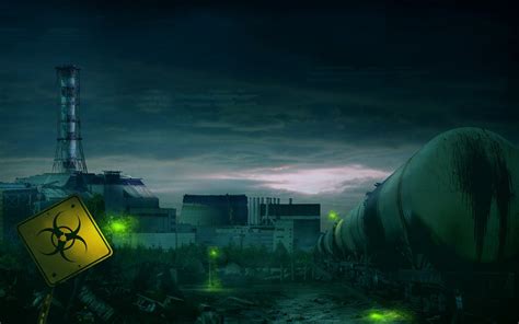 radioactive, Artwork, Apocalyptic Wallpapers HD / Desktop and Mobile Backgrounds