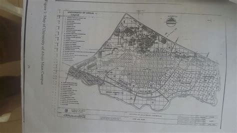 Map of university of Abuja main campus. | Download Scientific Diagram