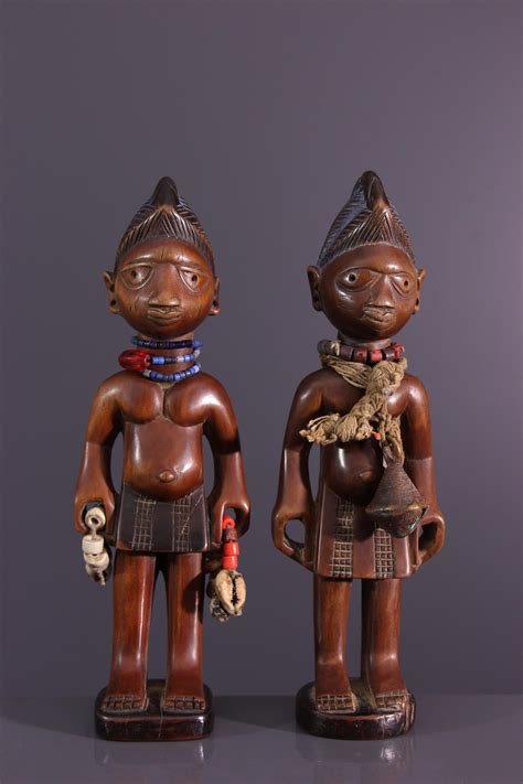 Ibedji Yoruba (16554) - Statues africaines : fetiche tribal, maternité