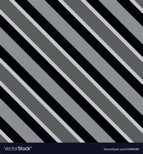 Tile pattern with black white and grey stripes Vector Image