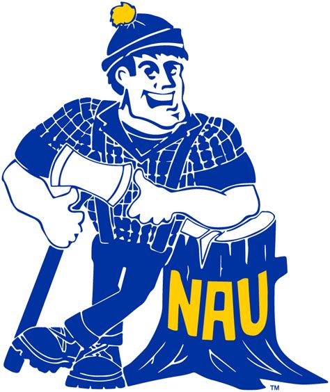 Northern Arizona Lumberjacks Logo - Primary Logo - NCAA Division I (n-r) (NCAA n-r) - Chris ...