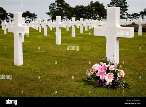 American Cemetery, Normandy Stock Photo - Alamy