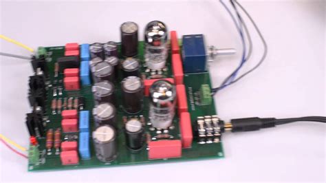 Headphone Amplifier Kit Corvette 6922 DIY - YouTube