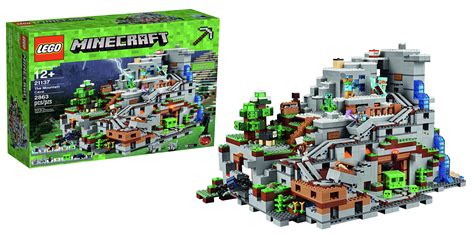 LEGO's latest is a massive 2,800-piece Minecraft Mountain Cave set ...