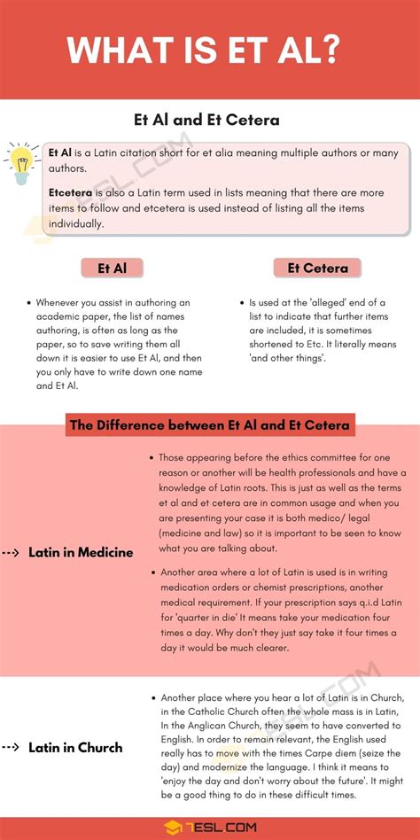 Etc. vs. Et al.: What's The Difference? • 7ESL