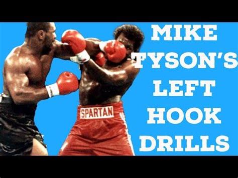 Boxing techniques:Mike Tyson’s left hook drills. #MikeTysonlefthook - YouTube Mike Tyson Boxing ...