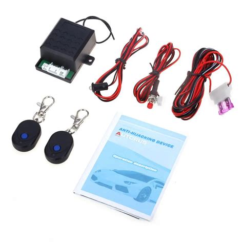 1-way Car Immobilizer Anti Theft Security System Auto Keyless Alarm ...