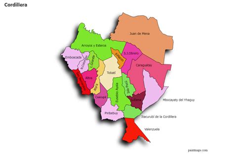 Mapa Ng Cordillera