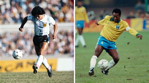 Pele or Maradona? Who achieved more goals and titles in World Cups and ...