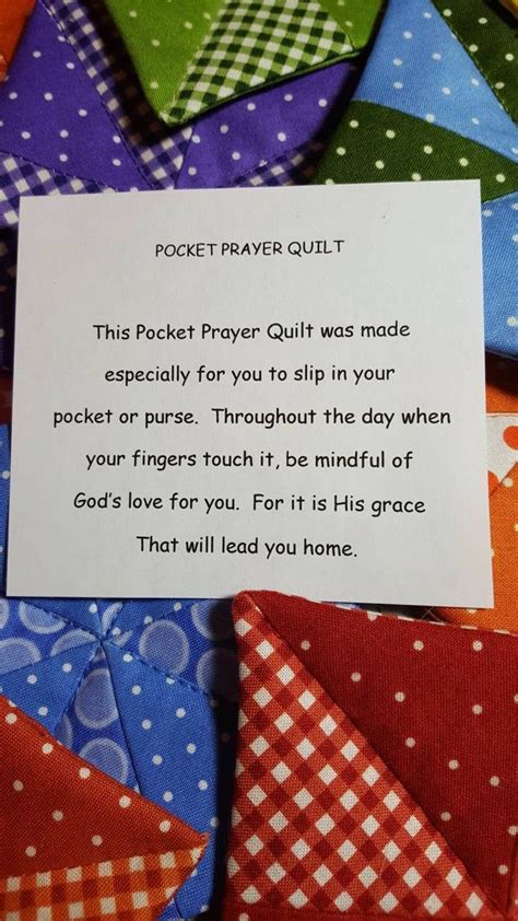 Pocket Prayer Quilt Printable