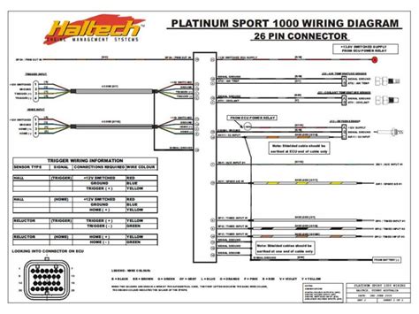 Haltech Sport 1000 Wiring Diagram