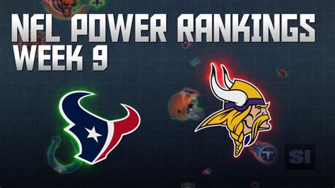 SI.com NFL Power Rankings: Week 9 - Sports Illustrated