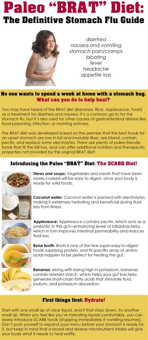 Paleo “BRAT” Diet: The Definitive Stomach Flu Guide ~ The Paleo Mom