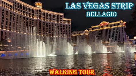 Dancing Fountain Of Bellagio On Las Vegas Strip! - YouTube