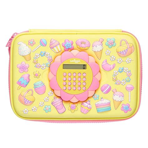 Smiggle Hardtop Calculator Pencil Case — Bav's Bazaar | Kids pencil ...