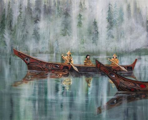 Haida War Canoe Native American Art Prints Alaska Native - Etsy