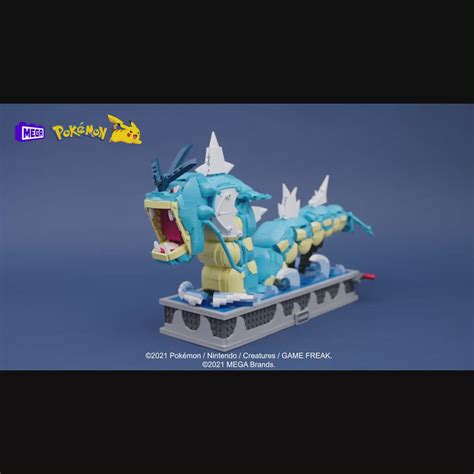 MEGA Pokemon Motion Gyarados Building Set – Mattel Creations