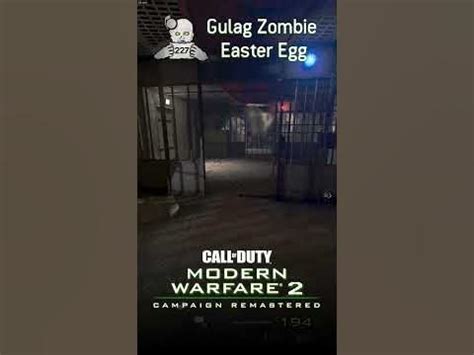 MW2CR: Gulag Zombie Easter Egg #callofduty #modernwarfare2 #mw2 # ...