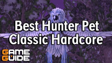 Best Hunter Pet for Leveling in Classic Hardcore (WoW HC)