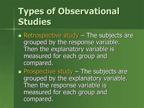 PPT - Understanding Observational Studies PowerPoint Presentation, free download - ID:724670