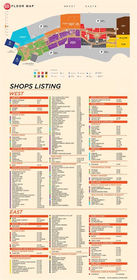 Ioi City Mall Parking Map