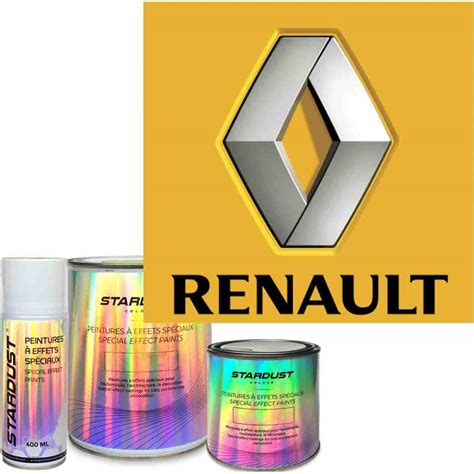 RENAULT Car paint colours - Factory colors in spray or can