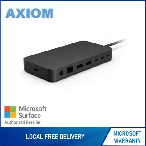 Surface Thunderbolt 4 Dock - AXIOM IT Solutions Pte Ltd