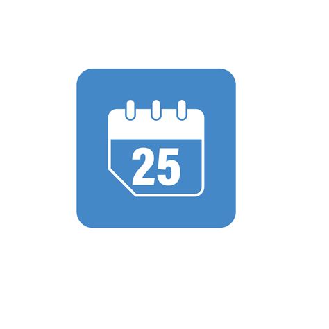 Calendar icon logo vector 9969421 Vector Art at Vecteezy