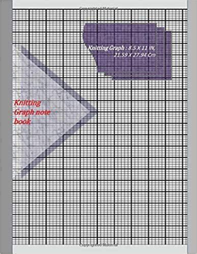 Knitter's Graph Paper Notebook _knitting graph paper 120 pages ...