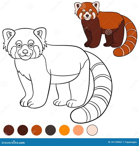 Printable Red Panda Coloring Pages - Lalocositas