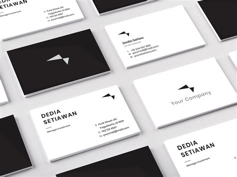 Business Card for Startup Graphic by dedisain · Creative Fabrica