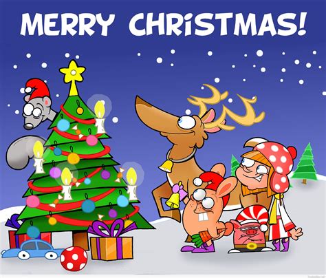 Funny Christmas Cartoon, sayings, wishes 2015 2016