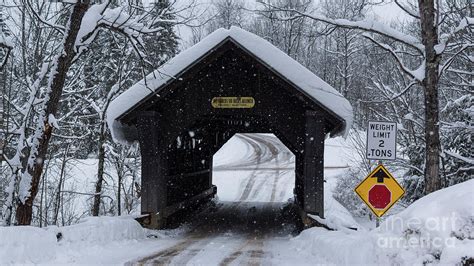 Gold Brook Covered Bridge/Stowe Hollow Bridge/Emily's Bridge Photograph by New England ...