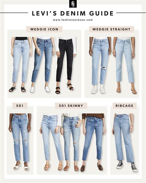 The Complete Guide to Buying Levi's Jeans for Women - Fashion Jackson