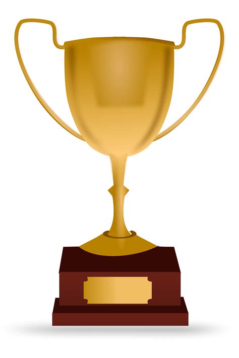 Gold Trophy template | Free Printable Papercraft Templates