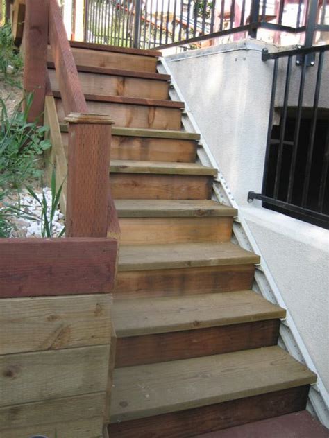 Outdoor Stair Stringers by Fast-Stairs.com