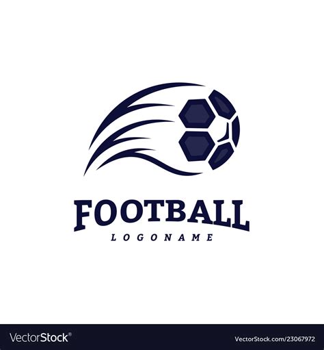 Soccer football badge logo design templates sport Vector Image