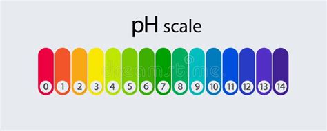 PH Scale Chart for Acid and Alkaline Solutions. Acid-base Balance ...