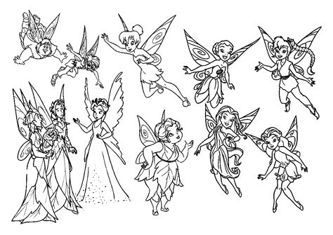 Tinkerbell Secret Of The WIngs Coloring Pages - Coloring Home