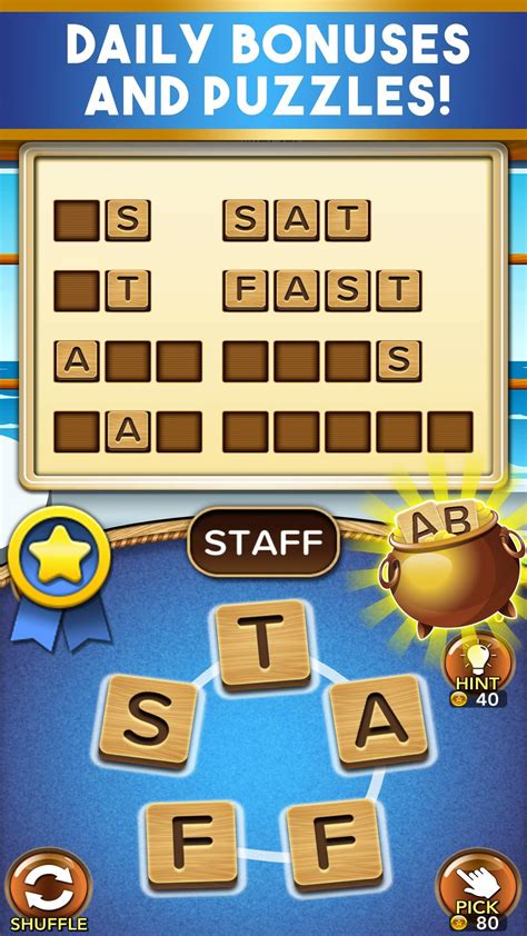 FREE WORD GAMES YOU CAN PLAY ALONE - WORD SHIP! APK for Android Download