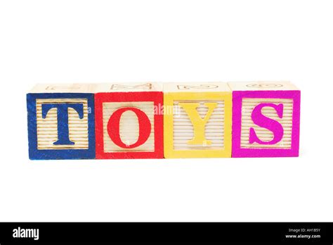 Alphabet Blocks - TOYS Stock Photo - Alamy