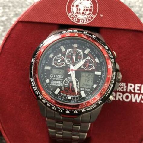 Citizen Red Arrows Eco Drive Titanium Watch | WatchCharts Marketplace