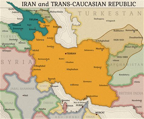 Map of the Imperial State of Iran by mihaly-vadorgrafett on DeviantArt