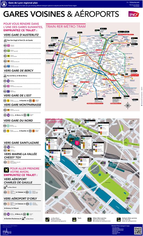 Gare De Lyon Paris Metro Map - United States Map