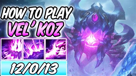 HOW TO PLAY VEL'KOZ SUPPORT DIAMOND GUIDE | Build & Runes | BLACKFROST🔯 Viva a adrenalina do ...