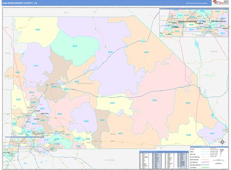 San Bernardino Zip Codes Map - Printable Maps Online